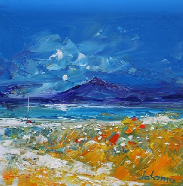 July on Luskentyre Isle of Harris 12x12 July on Luskentyre Isle of Harris 12x12